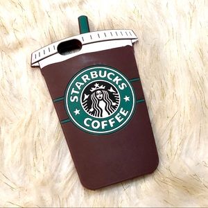 Starbucks Coffee Silicone Drink iPhone 6/6s Case